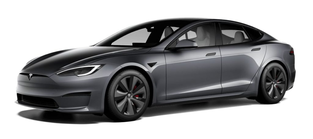 2023 Tesla Model S Midnight Silver Metallic