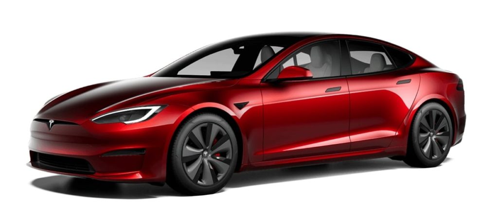 2023 Tesla Model S Ultra Red