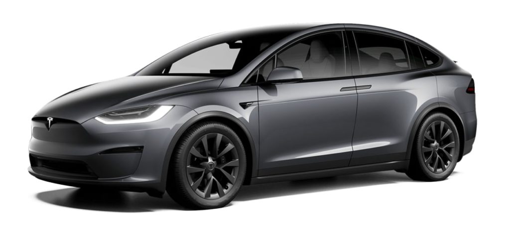 2023 Tesla Model X Midnight Silver Metallic