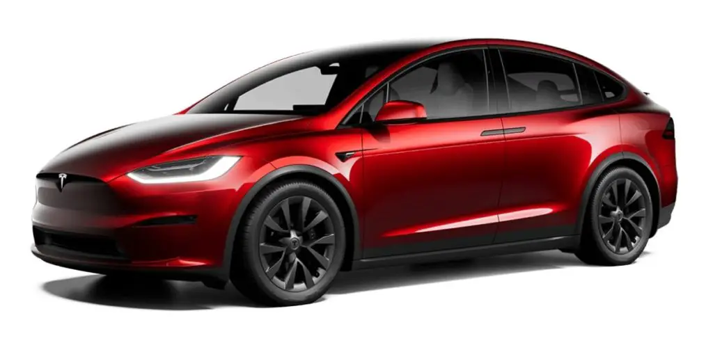2023 Tesla Model X Ultra Red