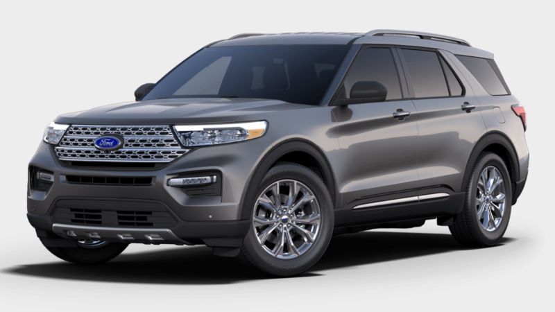 2023 Ford Explorer Carbonized Gray Metallic Color