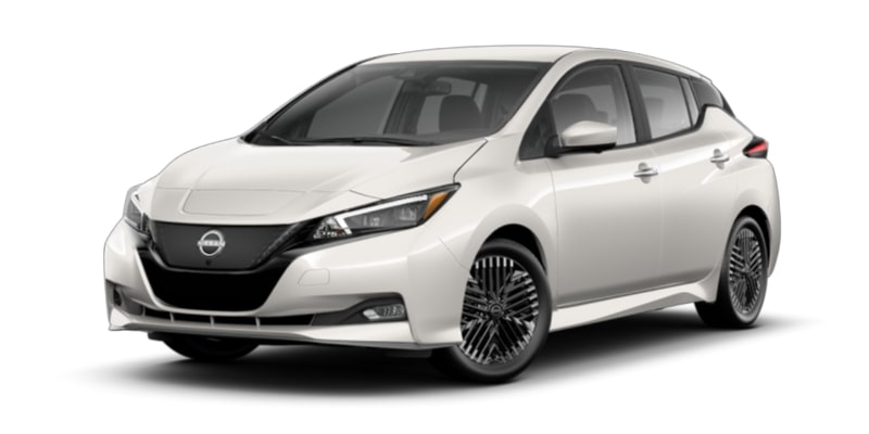 2023 Nissan LEAF Pearl White TriCoat Color