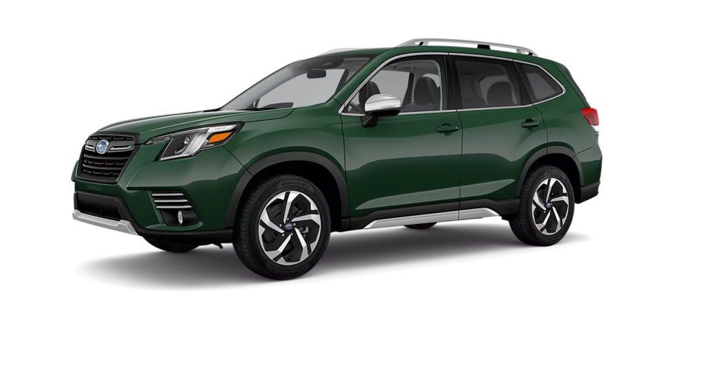 2023 Subaru Forester Cascade Green Silica Color