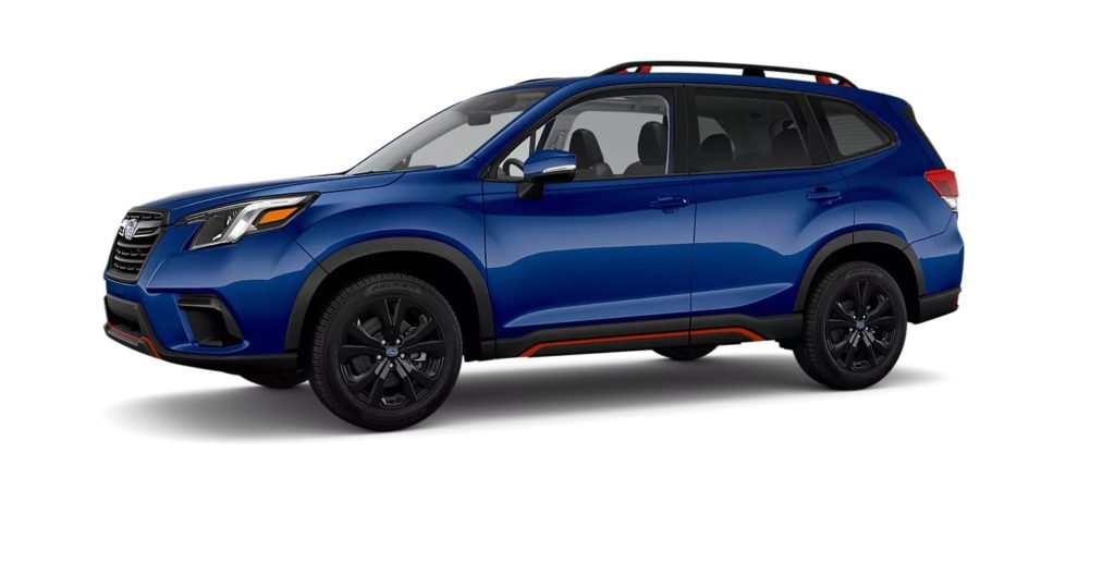 2023 Subaru Forester Sapphire Blue Pearl Color