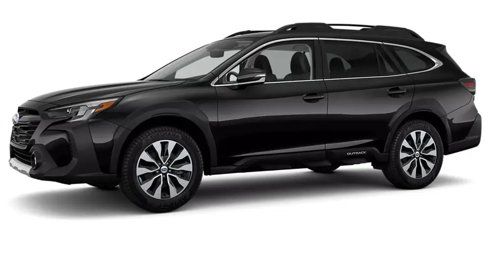 2023 Subaru Outback Crystal Black Silica Color