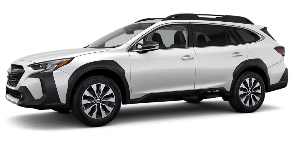 2023 Subaru Outback Crystal White Pearl Color