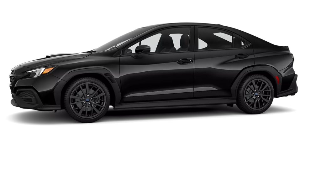 2023 Subaru WRX Crystal Black Silica Color