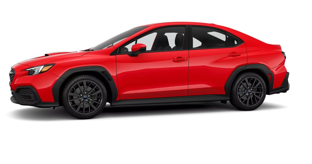 2023 Subaru WRX Ignition Red Color