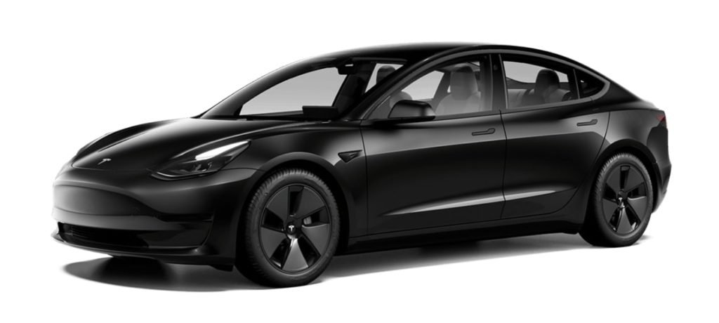 2023 Tesla Model 3 Solid Black