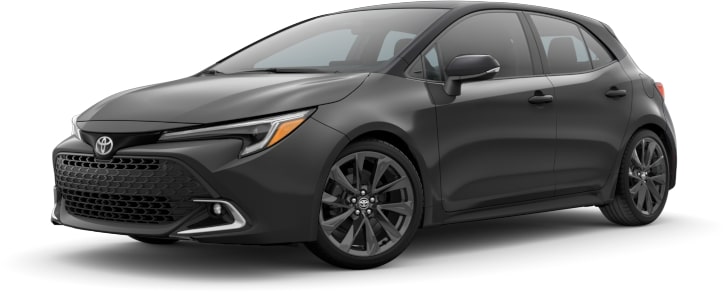 2023 Toyota Corolla Hatchback Magnetic Gray Metallic With Midnight Black Metallic Roof Color