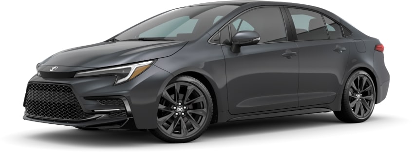 2023 Toyota Corolla Underground With Midnight Black Metallic Roof Color