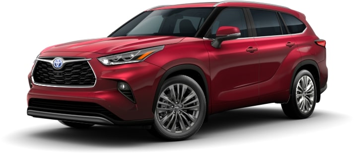 2023 Toyota Highlander Ruby Flare Pearl Color
