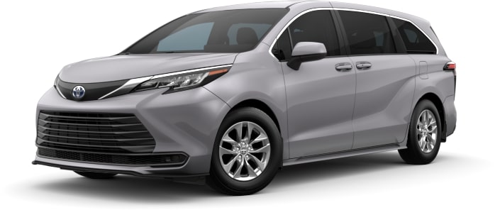 2023 Toyota Sienna Celestial Silver Metallic Color