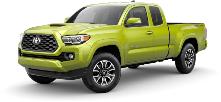 2023 Toyota Tacoma Electric Lime Color