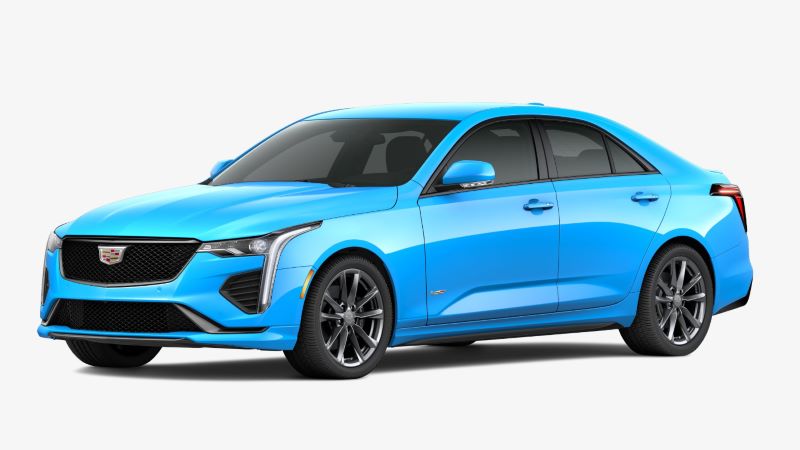 2023 Cadillac CT4 Electric Blue Color