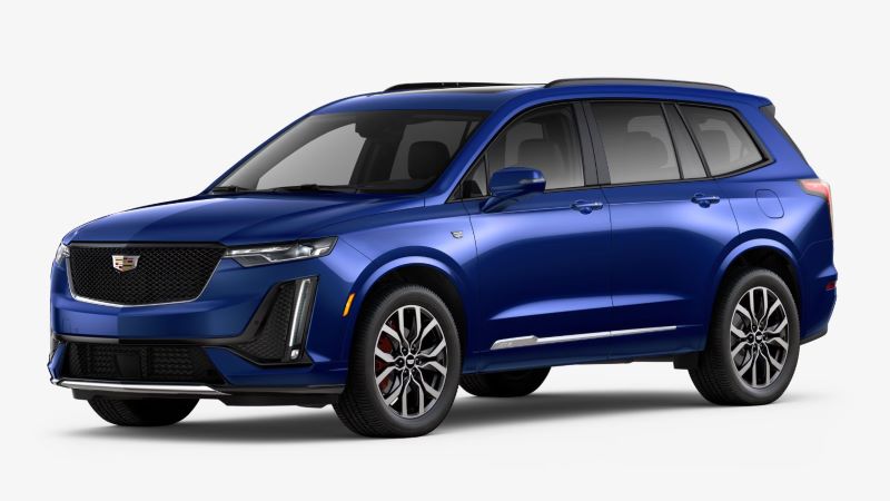 2023 Cadillac XT6 Opulent Blue Metallic Color