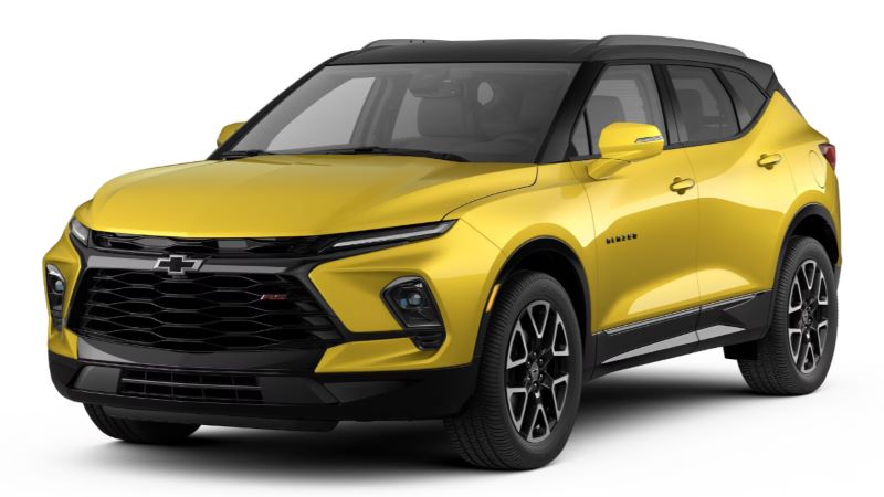 2023 Chevrolet Blazer Colors with Images | Exterior & Interior