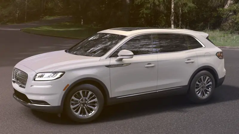 2023 Lincoln Nautilus Pristine White Metallic Color