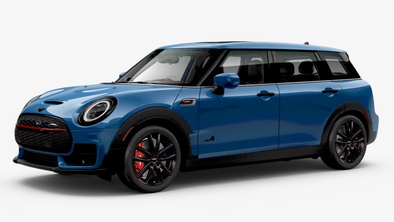 2023 Mini Clubman Island Blue Metallic Color