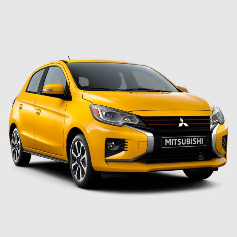 2023 Mitsubishi Mirage Sand Yellow Color