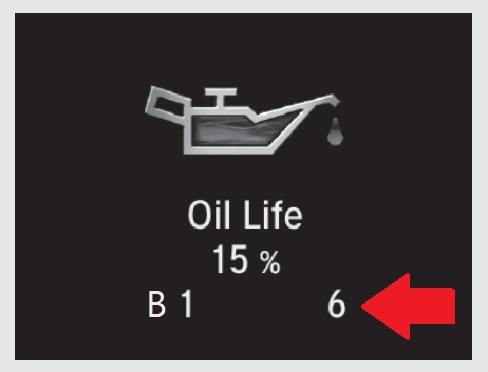 Honda B16 service code on maintenance due soon display.