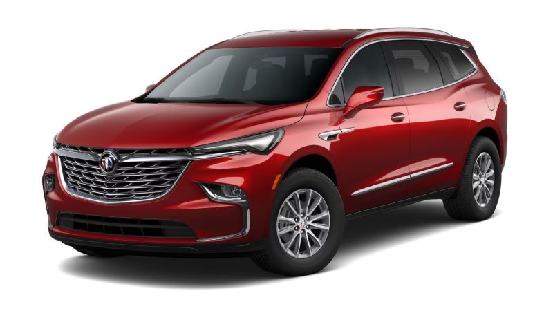 2024 Buick Enclave Cherry Red Tintcoat Color