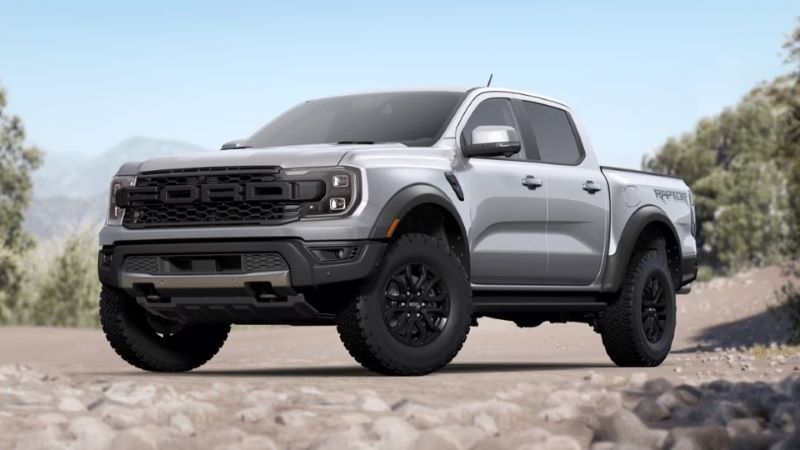 2024 Ford Ranger Iconic Silver Metallic Color