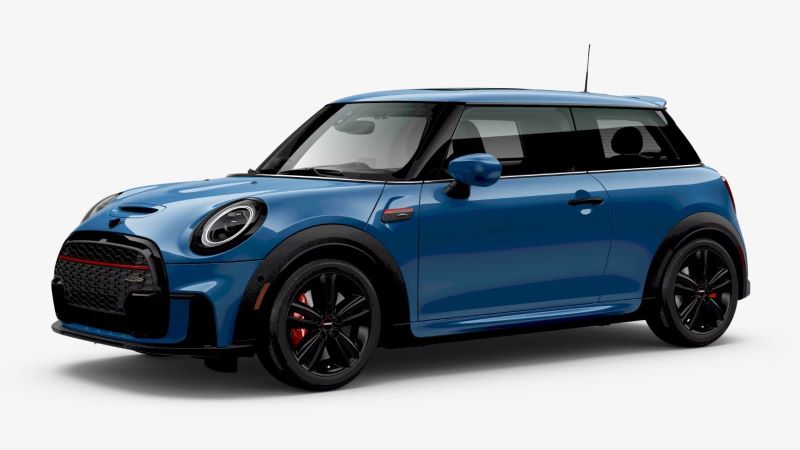 2024 Mini Hardtop 2-Door Island Blue Metallic Color