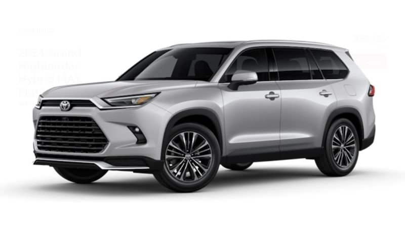 2024 Toyota Grand Highlander Colors with Images | Exterior & Interior