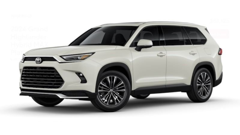 2024 Toyota Grand Highlander Colors With Images 