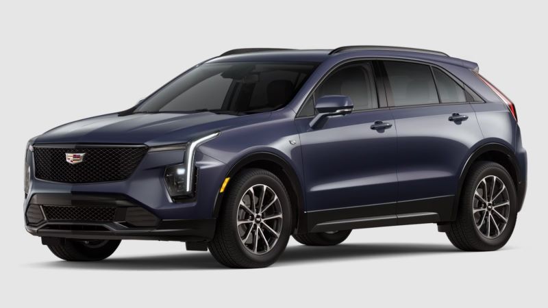 2024 Cadillac XT4 Midnight Sky Metallic Color