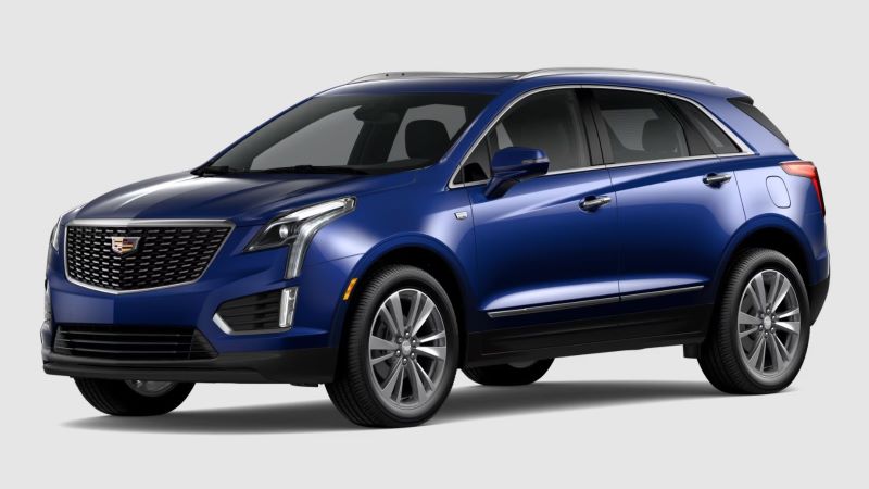 2024 Cadillac XT5 Opulent Blue Metallic Color