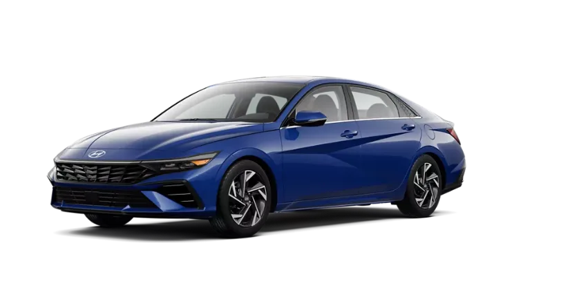 2025 Hyundai Elantra Intense Blue Color